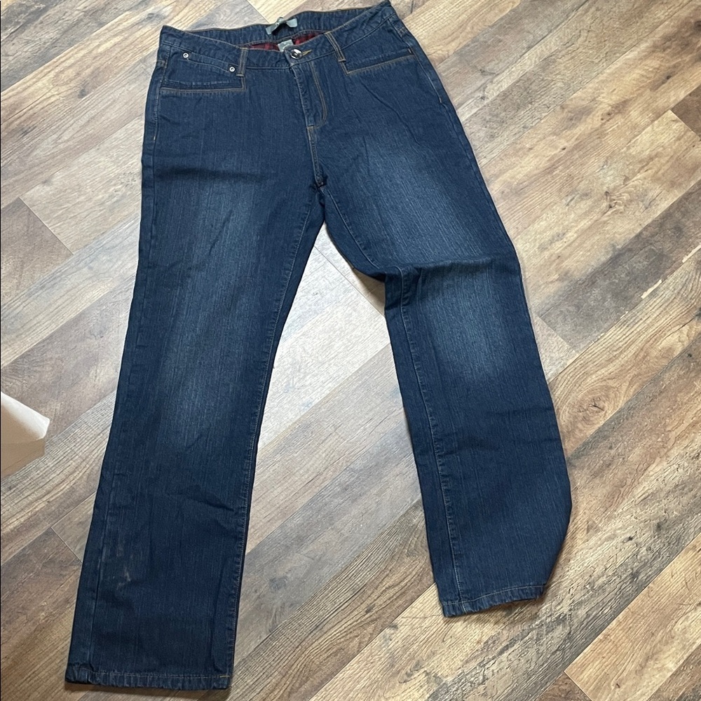 Natural Reflections Women's Relaxed Blue Pants
